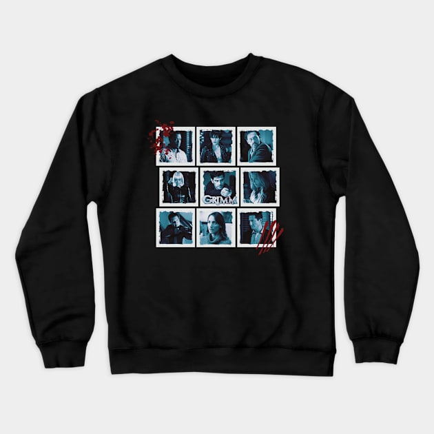 Grimm Crewneck Sweatshirt by AllieConfyArt